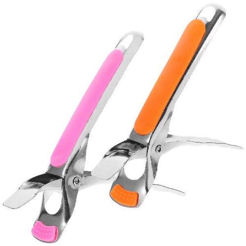 2 Pcs Dish Tray Lifter and Bowl Holder Plate Clips Hound