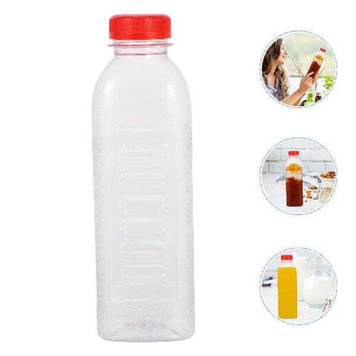 Clear Milk Bulk Containers Drink Bottle Juice Bottles Empty