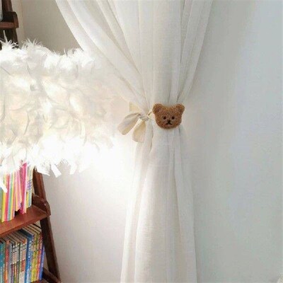 Curtain Holdbacks Plush Animal Binding Strap Tie Rope