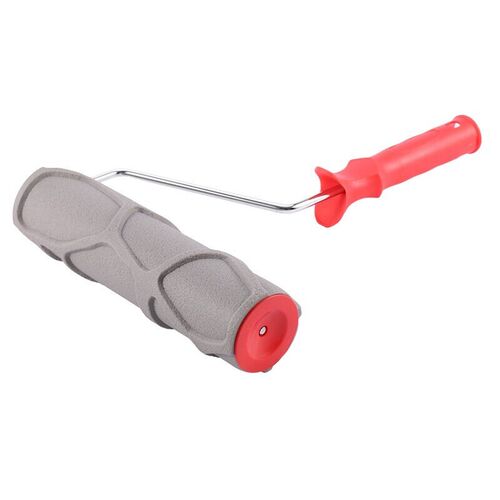 Stone Texture Rubber Embossed Paint Roller Brush Hand Tool I