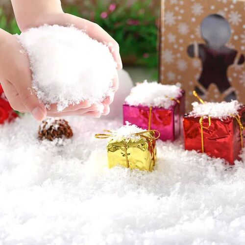 Artificial Snow Powder DIY Fake Snowpowder Fluffy Snowflakes