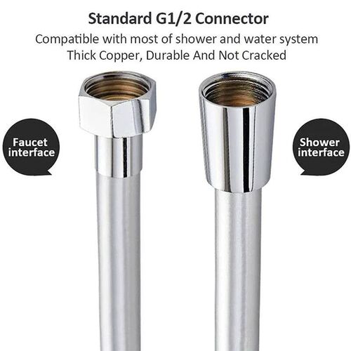 Bourdillat Black/Silver/Glod SS304 Bathroom Shower Hose Hand