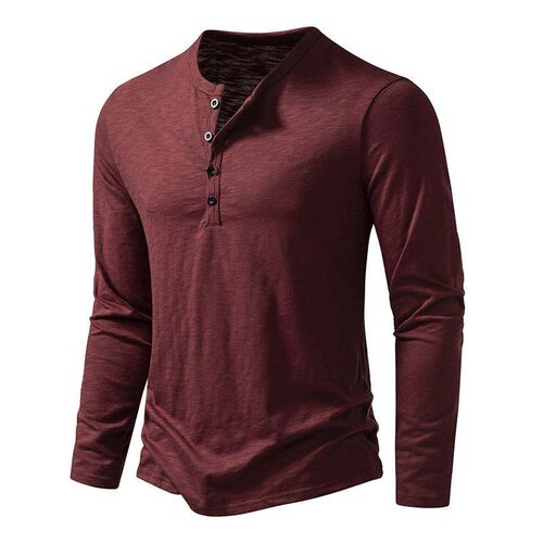 Mens Casual Fashion Long Sleeve Tshirt 2025 Spring Autumn So