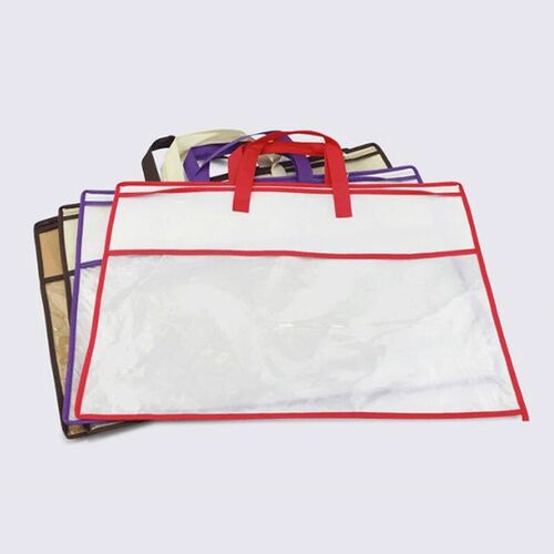 Moving bag Tranparent Non-woven Pillow Packed Quilt Blanket