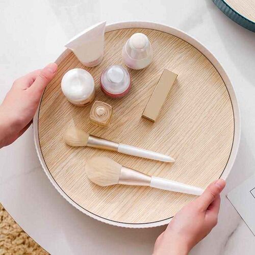 Tray Storage Desk Organizer Table Decorate Cosmetics
