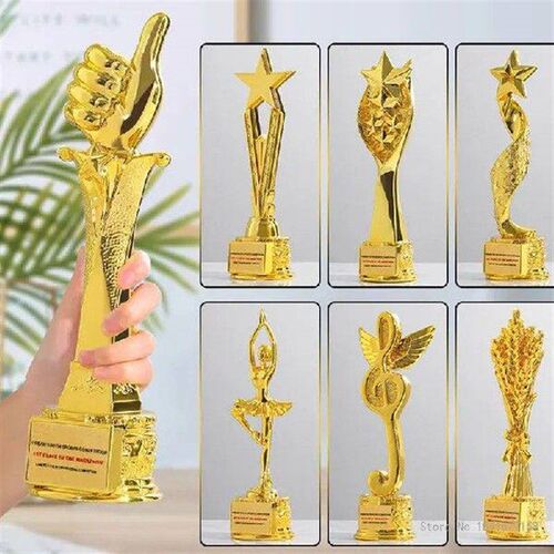 Creative Resin Plastic Trophy for Childrens Singing and