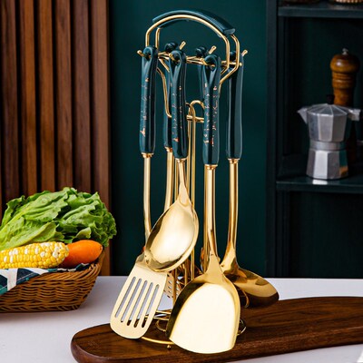 Nordic Light Luxury Kitchenware Set Ceramic Stainless Steel