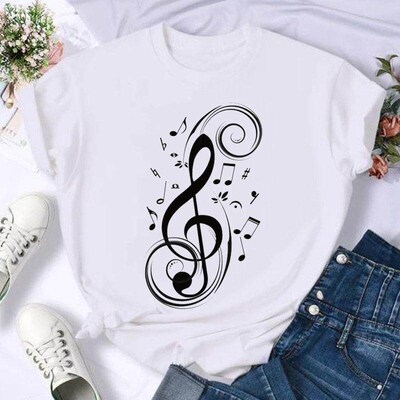 Short Sleeve Moon Vintage Lovely Style Fashion Summer Women