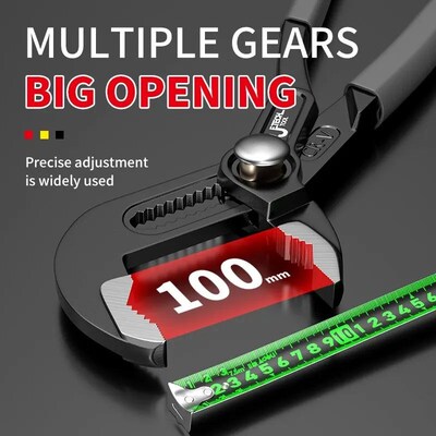 Water Pump Pliers Quick-Release Plumbing Pliers Pipe Wrench