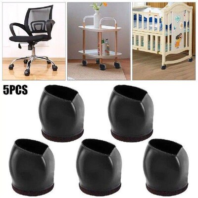 Anti-slip Foot Pad Feet Pads Pulley Chair Foot Cover