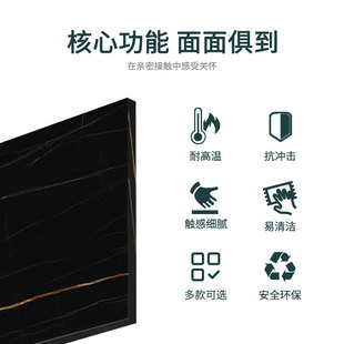 MOKELUO半嵌入式台中盆岩板台面一体陶瓷洗脸洗手盆洗漱单盆定制