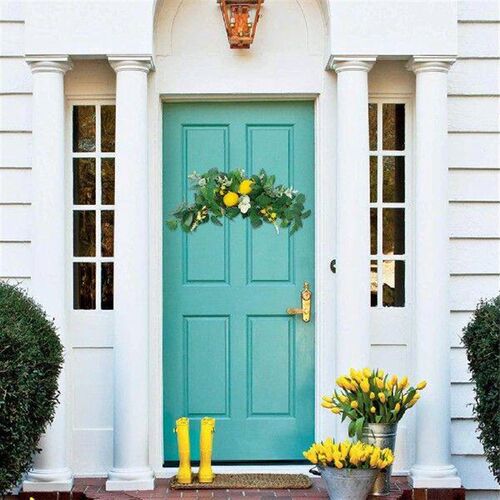 Lemon Branches Home Garden Kitchen Wall Hanging Ornament