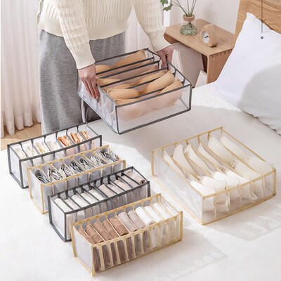 Jeans Bra Organizer Home Separated Dormitory Closet Organize