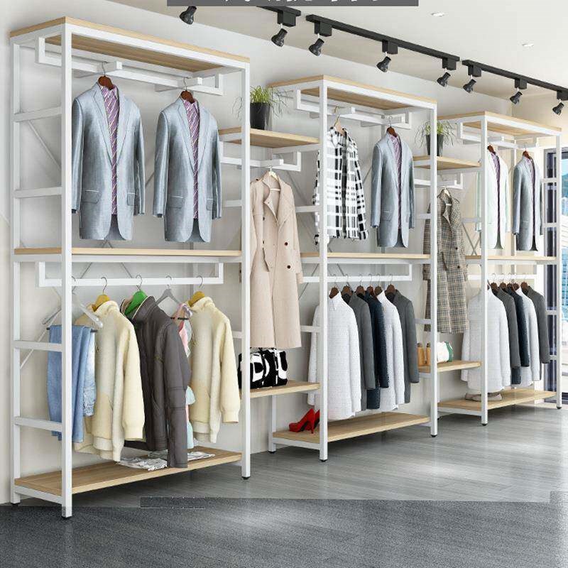 爆款服装店展示衣架卧室落地商场服装展示架