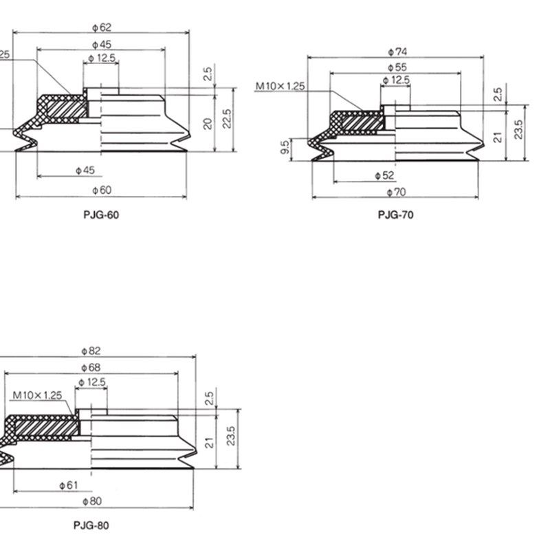 妙德层强力重载型吸盘PJG-0 /70/工业机械手自动化真空配件,标准件/零部件/工业耗材,真空吸盘,淘宝优惠券,粉丝福利购,淘宝优惠卷
