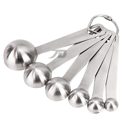 Six-piece Stainless Steel Measuring Spoon Set, Measuring Spo