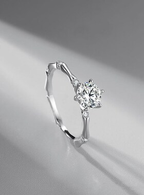 Personality rend Simple  Sterling Silver Color Platinum-plat