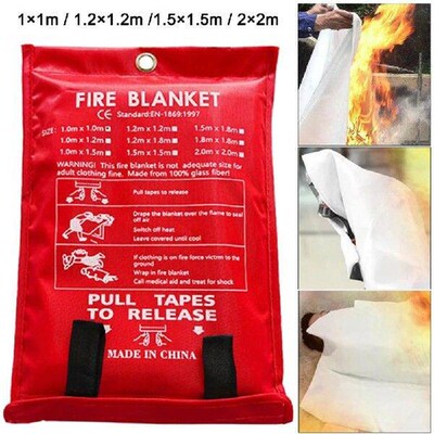 Fire Blanket Emergency Fire Retardant Blanket Fireproof