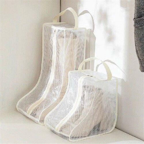 Household Transparent Short Boot Storage Bag Waterproof