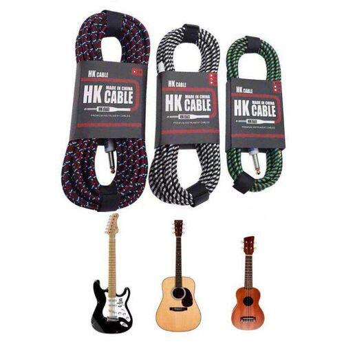Electric Guitar Cable Wire Cord No Noise Shielded Bass Cable