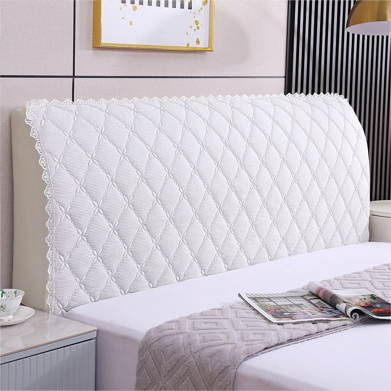 2023年新款加厚床头罩防撞保护小条绒木床靠背软包全包通用防尘,居家布艺,床头罩,淘宝优惠券,粉丝福利购,淘宝优惠卷