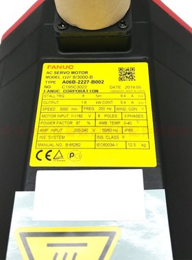 fnuc原装0B-2227-B002发那科电机马达