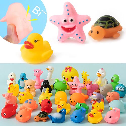 10 Pcs/set Baby Cute Animals Bath Toy Swimming Water Toys So