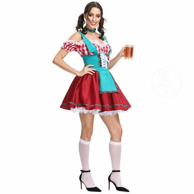 (Halloween Costume Beer Festival Maid Costume bar waiter per