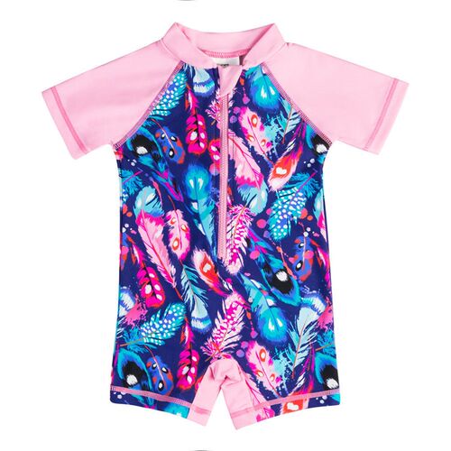 Wishere Baby Girls Swimwear One-piece Swimsuit Toddlers Swi