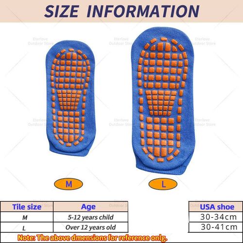 Indoor Yoga Pilates Trampoline Womens Socks Adult/Children
