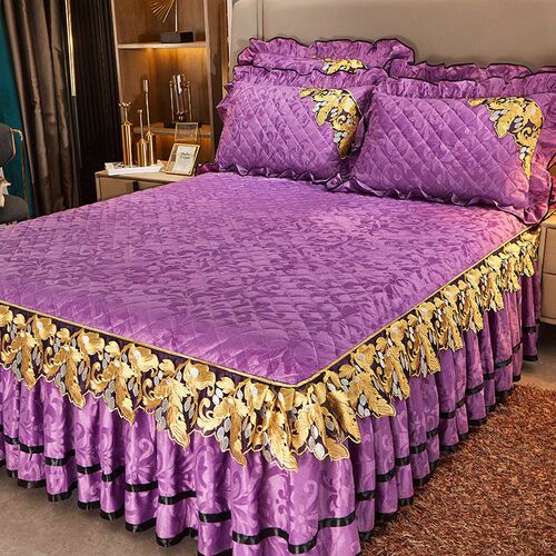 Velvet Simmons Bedspread Single Piece tton Thickened Crystal