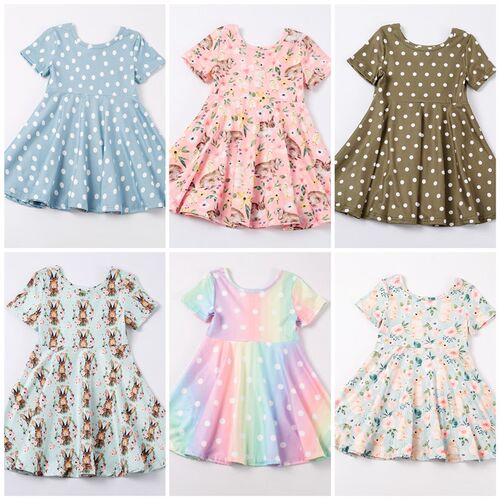 Exclusive Girlymax Easter Baby Girls Kids Clothing Milk Silk