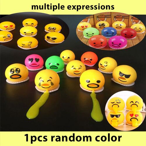 1pcs Halloween Wacky toy Nausea yolk brother vomiting egg Hu