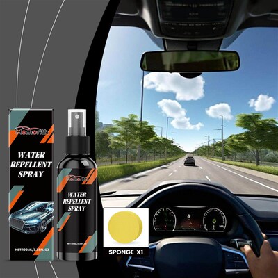 HOMONTH Car Water Repellent Spray - Rain and Stain Protectio