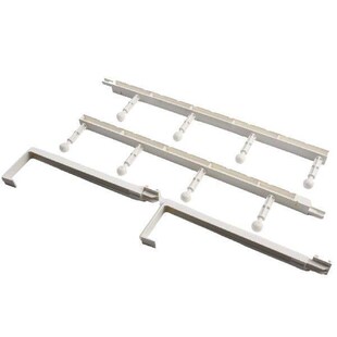 White High Quality Wind Deflector No Punching Easy