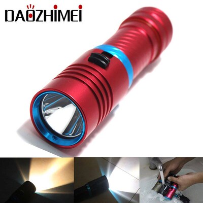 L2 Led Flashlight Scuba Diving Light Waterproof Underwater L