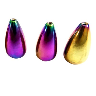 High Specific Gravity Tungsten Drop,G Colorful Water Drop, T