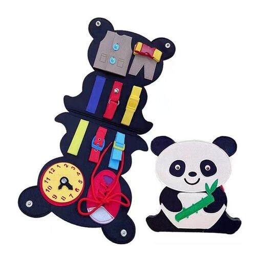 Kids Montessojri Toys Educational Baby Busy Board Cartoon Ea