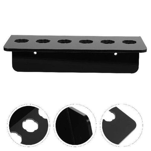 Hairdressing Scissors Stand Acrylic Holder Wall Mounted