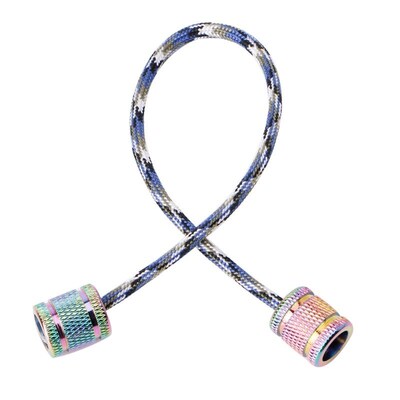 Aluminum Alloy Begleri Fidget Toy Worry Beads  Skill Paracor