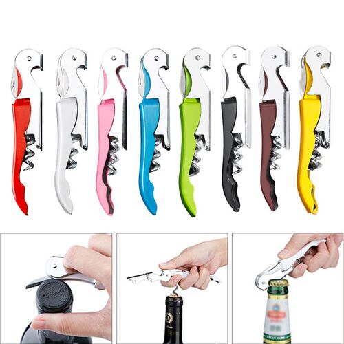 Multi-Functional 2 in 1 Bottle Openers Stainless Steel Wine