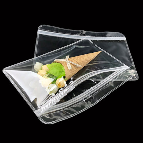 50pcs Transparent Self Sealing Bags Hang Pouch Thicken OPP B