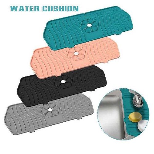 Silicone Faucet Mat for Sink Soft Reusable Universal