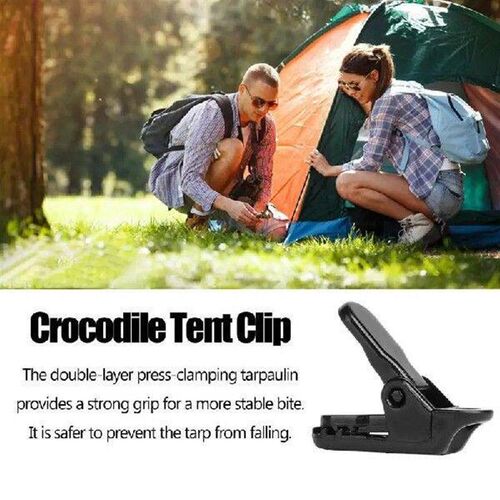 10pcs Travel Outdoor Camping Plastic Double Hole Tent Rope