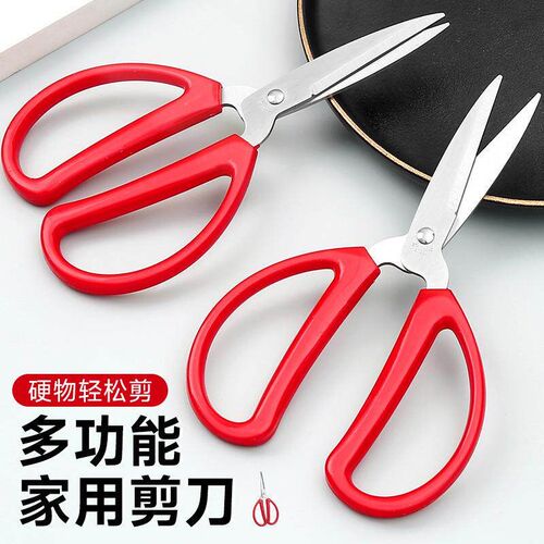 Scissors for home kitchen use, made of stainless steel, shar