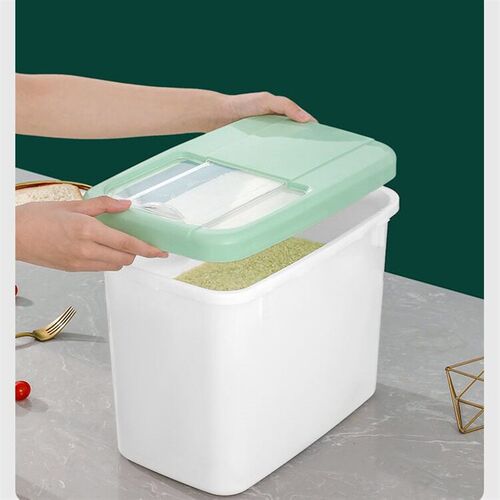 Food Grade 20 Catties Rice Box Plastic Sealed Rice Bucket Ho
