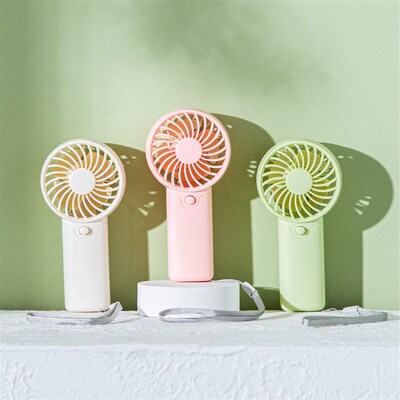 Handheld Small Fan Mini Portable Student Dormitory Desktop F