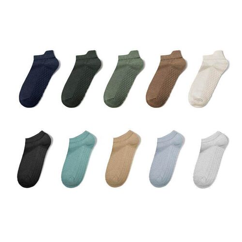Disposable breathable cotton ankle socks, suitable for men a