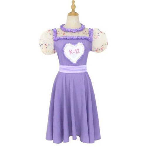 Womens K- Crybaby Angelita Cosplay K Uniform Pink Purple