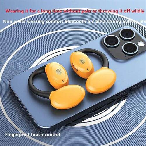 -compatible Clip on Earbuds Low Latency Single Earbuds with